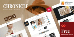 Chronicle - Magazine & Blog WordPress Theme