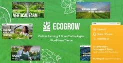EcoGrow - Green Farming & Agriculture WordPress Theme
