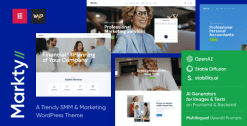 Markty | SMM & Marketing WordPress Theme