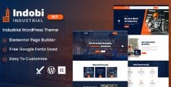 Indobi - Industrial WordPress Theme