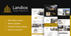 Landiox - Single Property WordPress Theme