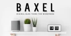 Baxel - Minimal Blog Theme for WordPress