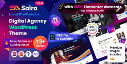Saira - Digital Agency WordPress Theme