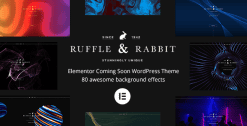 Rabbit - Elementor Coming Soon WordPress Theme