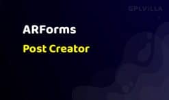 Post Creator for ARForms