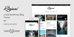 Download A Responsive Grid Blog Theme - Rinjani