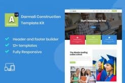 Abasha - Education & Learning Courses Elementor Template Kit