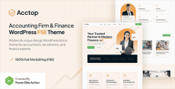 Acctop – Accounting Firm & Finance FSE WordPress Theme