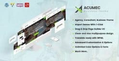 Download Acumec - Business Multipurpose WordPress Theme