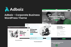Download Adbaiz - Corporate Business WordPress Theme GPL WordPress Plugin
