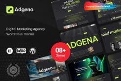 Download Adgena - Digital Marketing Agency WordPress Theme GPL WordPress Plugin