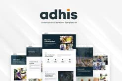 Adhis - Construction Elementor Template Kit