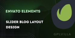 Download Advanced Slider Blog Layout Design