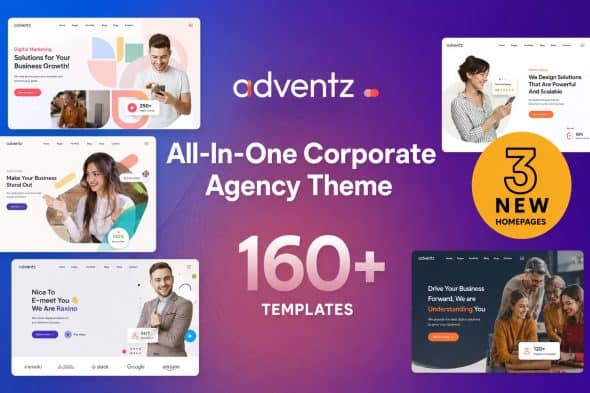 Download Adventz - Corporate Business WordPress Theme GPL WordPress Plugin