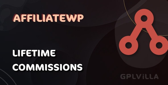 Download AffiliateWP Lifetime Commissions