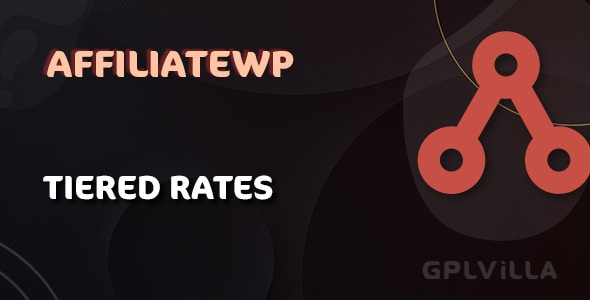 Download AffiliateWP Tiered Affiliate Rates
