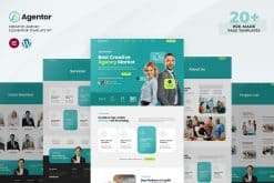 Agentor - Creative Agency Elementor Pro Template Kit