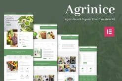 Agrinice - Agriculture & Organic Food Elementor Template Kit