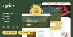 Agriox - Agriculture Farming WordPress Theme