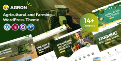 Download Agron - Agriculture & Organic Farm WP Theme GPL WordPress Plugin