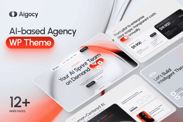 Download Aigocy - AI Agency & Technology WordPress Theme GPL WordPress Plugin