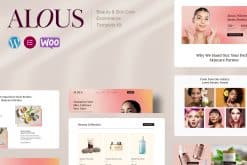 Alous - Beauty & Skin Care Ecommerce Elementor Pro Template Kit