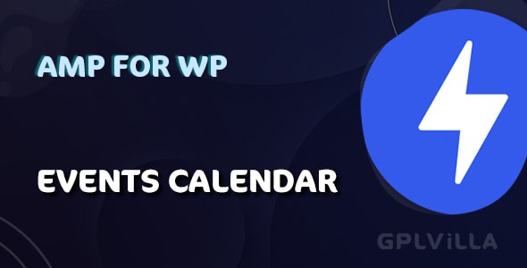 Download The Events Calendar for AMP