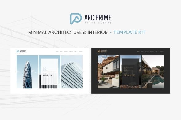 Arc Prime - Architecture Elementor Template Kit