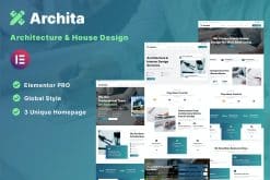 Archita - Architecture & Interior Design Elementor Template Kit