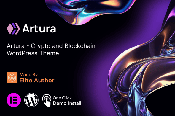 Download Artura - Crypto & Blockchain WordPress Theme GPL WordPress Plugin