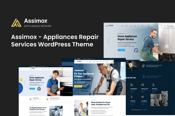 Download Assimox - Appliances Repair WordPress Theme GPL WordPress Plugin