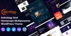 Download Astro Theme & Horoscope Astrology WordPress Theme With AI Content Generator GPL WordPress Plugin