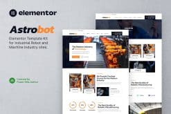 Astrobot - Industrial Robot & Machine Industry Elementor Template Kit