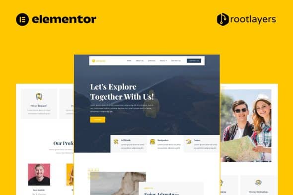 Atravel - Travel Agency Elementor Pro Full Site Template Kit