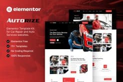 Autorize - Car Repair & Auto Services Elementor Template Kit