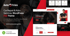 AutoTrics – Car Repair & Auto Service FSE WordPress Theme