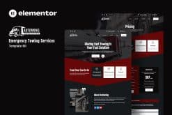 Autowing - Emergency Towing Service Elementor Template Kit