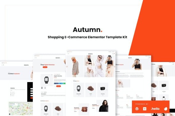 Autumn - Fashion eCommerce Elementor Template Kit