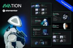 AVATION - Robotics & Artificial Intelligence Elementor Template Kit