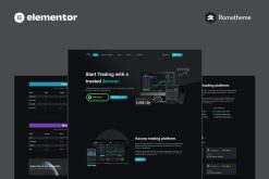 Axcorp - Trading & Investment Company Elementor Pro Full Site Template Kit