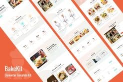 Bakekit - Food and Cake Elementor Template