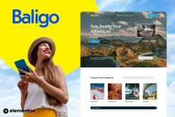 Baligo – Asian Travel Agency Elementor Kit Template