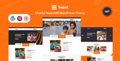Sopot - Charity NonProfit Fundraising WordPress Theme