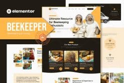 Beekeeper - Beekeeping & Honey Elementor Template Kit