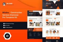 Billdins – Construction Services Elemenor Pro Template Kit