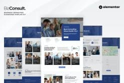 Bizconsult - Business Consulting Elementor Template Kit