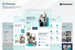 Bizcorpo - Corporate Business & Portfolio Elementor Template Kit