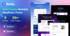 Download Biznity – Multipurpose Business WordPress Theme GPL WordPress Plugin