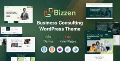 Download Bizzen - Business Consulting WordPress Theme GPL WordPress Plugin