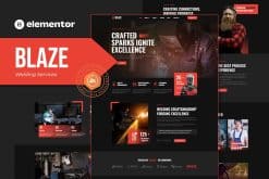 Blaze - Welding Services Elementor Template Kit